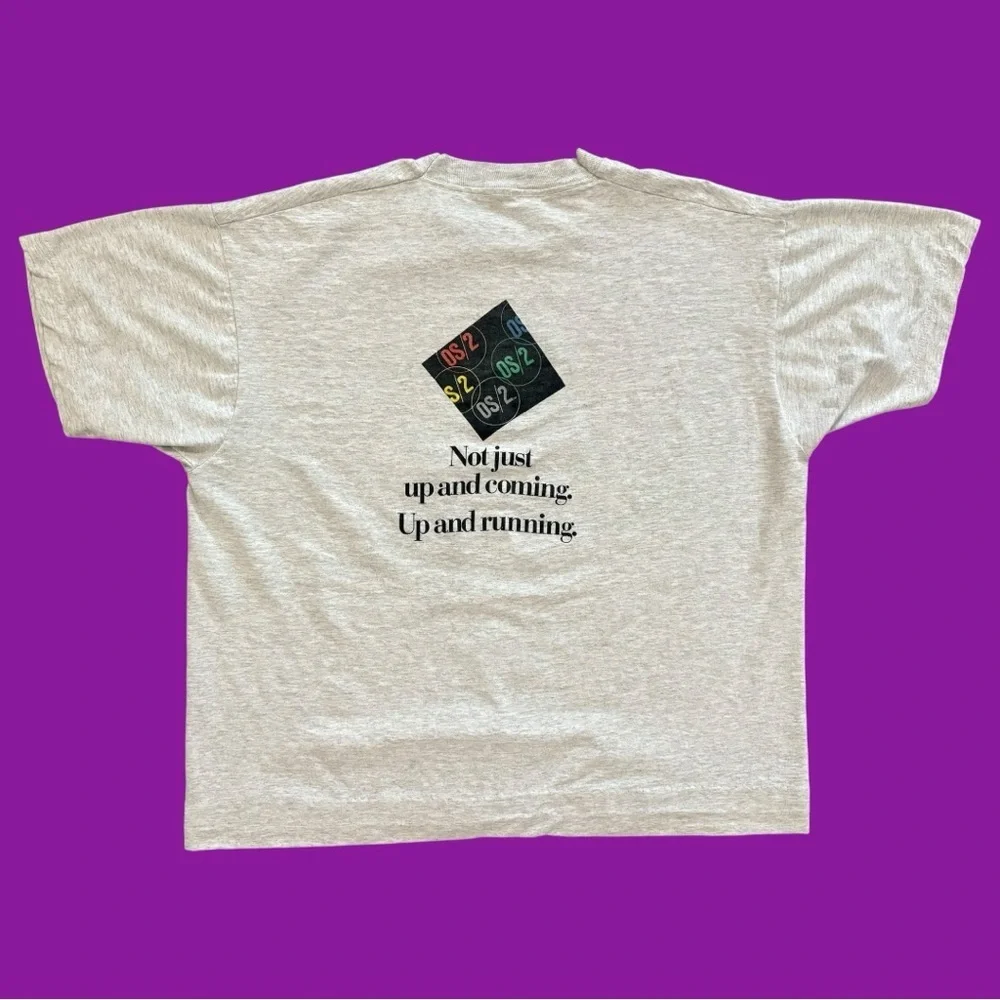 90s IBM “Nice Try / OS/2” Promo Tee